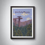 Great Smoky Mountains National Park Travel Poster Print, thumbnail 1 of 8