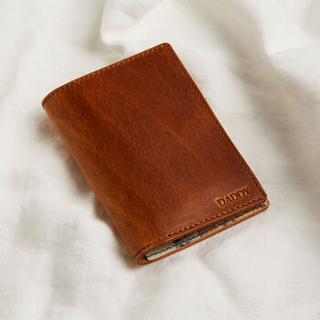Personalised Leather Photo Card Holder, 4 of 9