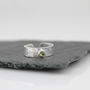 Sterling Silver Birthstone Toe Ring, thumbnail 7 of 8