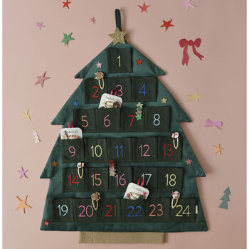 Christmas Tree Starry Advent Calendar, 3 of 3