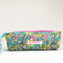 Handmade Quilted Floral Pencil Case, thumbnail 1 of 4