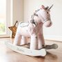 Celeste And Fae Personalised Rocking Unicorn Horse 9m+, thumbnail 1 of 6