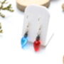 Christmas Fairy Light Drop Earrings – Mix And Match, thumbnail 8 of 10
