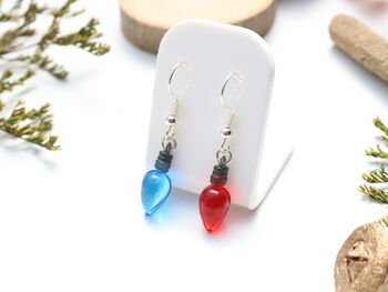 Christmas Fairy Light Drop Earrings – Mix And Match, 8 of 10