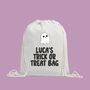 Personalised Halloween Trick Or Treat Bag, thumbnail 1 of 3