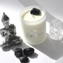 Safe And Protected Black Tourmaline Crystal Candle For Protection, thumbnail 4 of 6