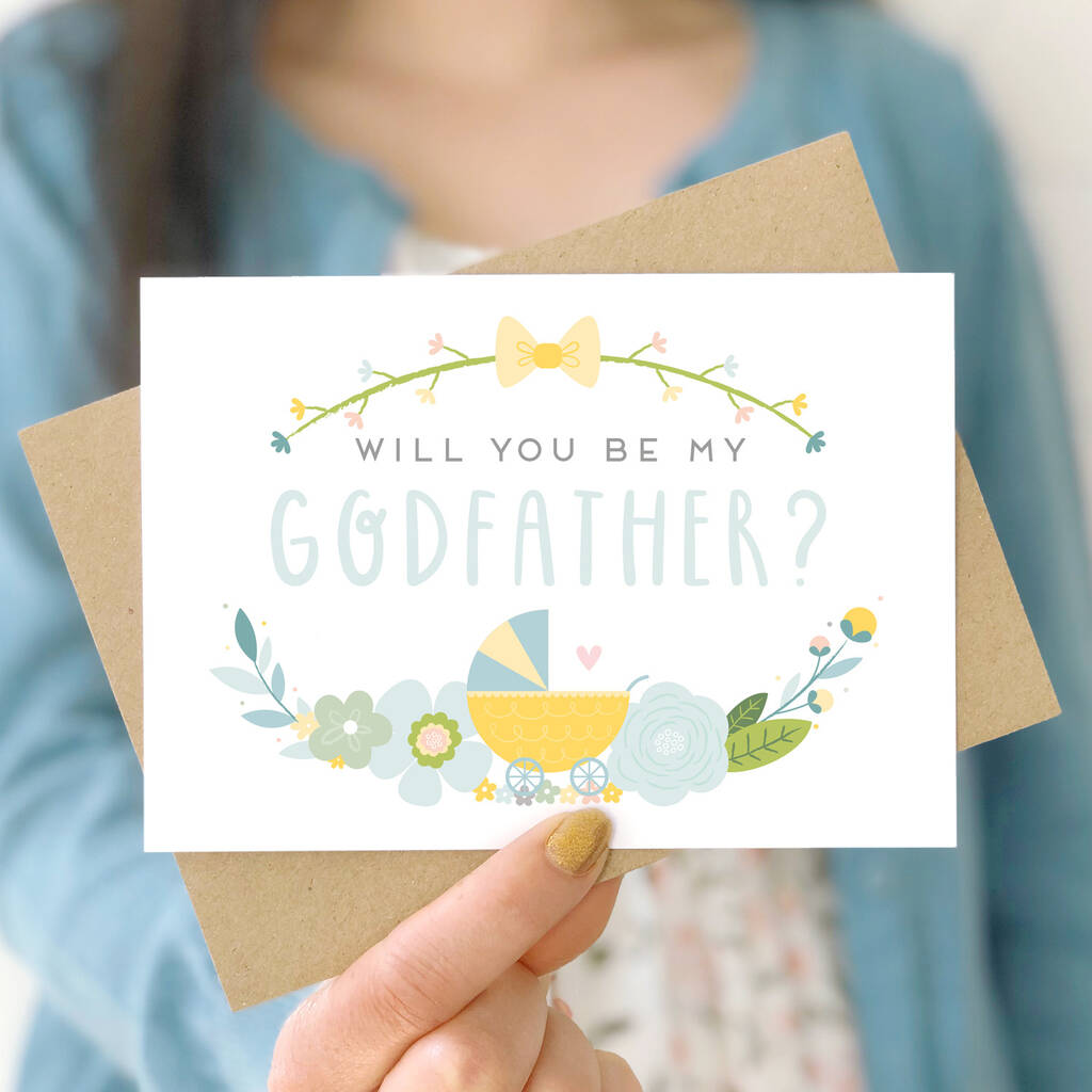 Will You Be My Godfather? Card, 1 of 9