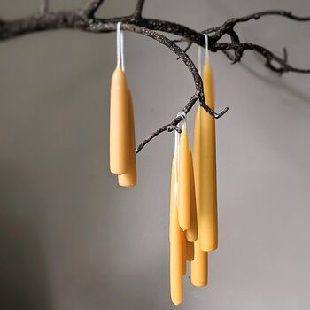 British Beeswax Candles, Small Chime Candles, 5 of 5