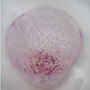 Small Pink And Lilac Confetti Glass, thumbnail 3 of 3