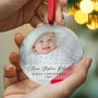 Photo Bauble Baby's First Christmas 2025, thumbnail 1 of 8