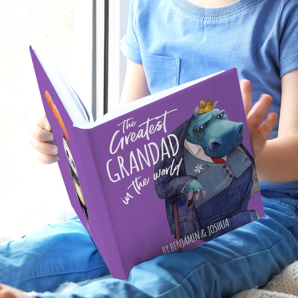 Greatest Grandad In The World Personalised Story Book, 1 of 11