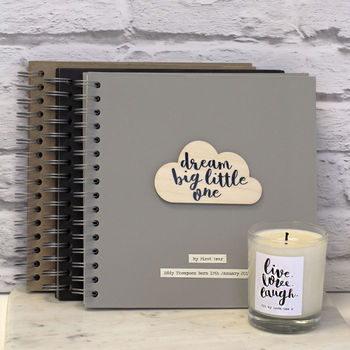 Personalised Cloud Quote Memory Book, 5 of 8