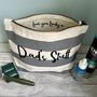 Dad's Stuff Personalised Message Inside Wash Bag, thumbnail 1 of 4