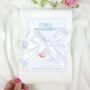 Organic Cotton And Bamboo Muslin Swaddle Blanket, thumbnail 3 of 7