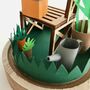Garden Paper Craft 3D Kit, thumbnail 8 of 9