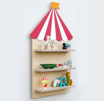 Wooden Circus Collector's Shelves, 2 of 5