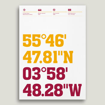 Motherwell Stadium Football Posters And Prints, 2 of 5