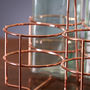 Personalised Industrial Copper Six Bottle Carrier, thumbnail 4 of 10