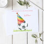 Personalised Nephew Football Birthday Card, thumbnail 1 of 2