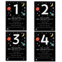 Personalised Space Children's Birthday Invitations, thumbnail 3 of 5