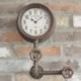 Industrial Pipe Clock, thumbnail 1 of 3