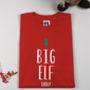 Personalised Father, Child And Baby Elf T Shirts, thumbnail 4 of 4