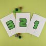 Block Mining Style Birthday Card, thumbnail 1 of 5