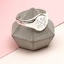 Personalised Sterling Silver Love Match Ring, thumbnail 1 of 6