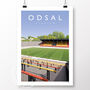 Bradford Bulls Odsal Stadium Poster, thumbnail 2 of 6