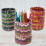Recycled Newspaper Round Pencil Holder, thumbnail 5 of 11