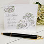 Floral Maid Of Honour Wedding Card, thumbnail 5 of 6