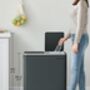 Dual Recycling Bin With Soft Close Lids, thumbnail 3 of 12