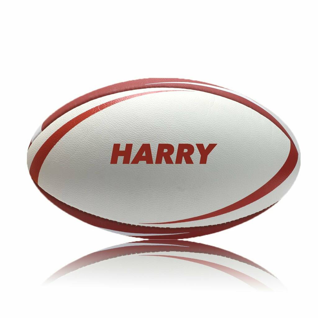 Personalised Rugby Ball By We Print Balls