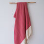 Personalised Chevron Handwoven Throw, Personalised Gift, thumbnail 10 of 11