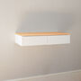 Small Floating Dressing Table White, thumbnail 2 of 8