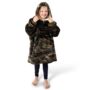 Personalised Children Sherpa Hoodies Wearable Blanket, thumbnail 4 of 9