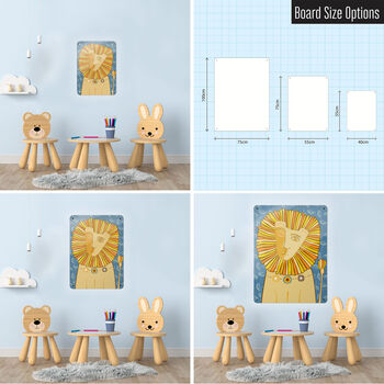 Dandy Lion Design / Large Magnetic Notice Board, 4 of 7