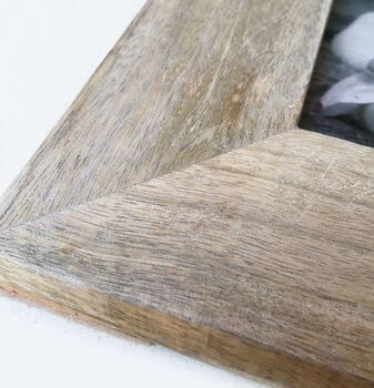 Handmade Wooden Photo Frame For 4x6 Picture, 7 of 8