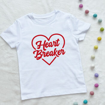 Heart Breaker Kids T Shirt, 3 of 6