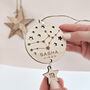 Personalised Zodiac Star Sign Ornament Christmas Tree, thumbnail 1 of 8
