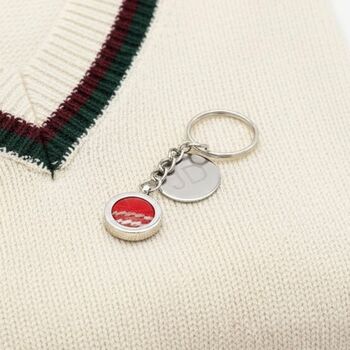 Personalised Cricket Ball Key Chain/Keyring, 12 of 12