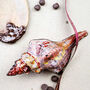 Hand Painted Belgian Dark Chocolate Seashell, thumbnail 5 of 6