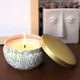 Natural Soy Wax Scented Candle Tin 185g, thumbnail 1 of 9