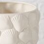Seashell Ceramic Planter, thumbnail 3 of 4