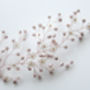 Floral Gold Silver Or Rose Gold Bridal Headpiece Cherry, thumbnail 12 of 12