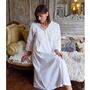 Ladies Long Sleeve Nightdress 'Elizabeth', thumbnail 1 of 8