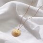 Large Sand Dollar Necklace, thumbnail 3 of 9