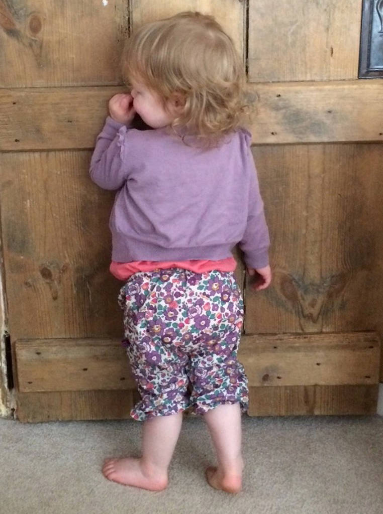 baby gift bloomers in liberty betsy design by dribblebuster