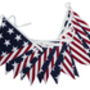 USA Stars and Stripes Cotton Bunting, thumbnail 2 of 4