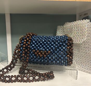Round Beaded Duffle Bag, 3 of 6